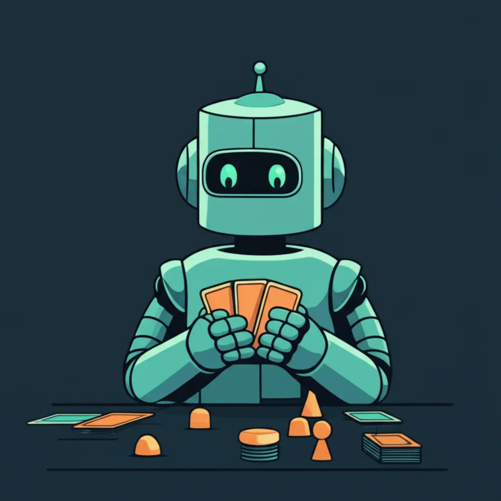 AI opponent playing the board game